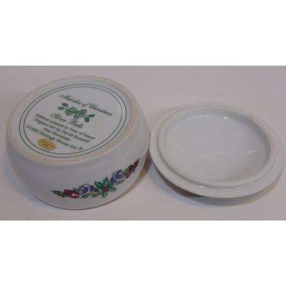 Heritage House Music Box Melodies of Christmas Silver Bells 1992 Works Japan0 - Picture 8 of 12